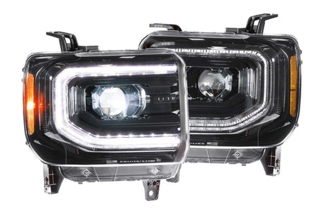 2014-2018 GM HD Sierra XB LED Headlights | Dirty Garage