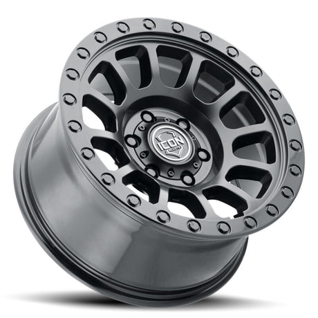 ICON Hulse 18x9 8x6.5 12mm Offset 5.5in BS Double Black - View 4 | Dirty Garage