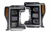 2017-2019 Super Duty XB Hybrid LED Headlights (LF554.2) - View 3 | Dirty Garage