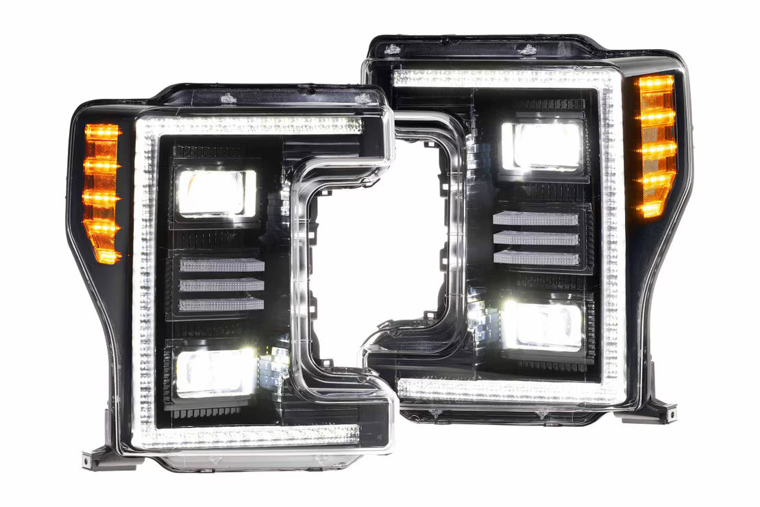 2017-2019 Super Duty XB Hybrid LED Headlights (LF554.2) | Dirty Garage