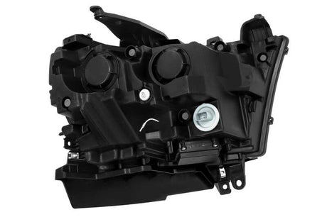 2019-2022 Ram 1500 Nova-Series LED Projector Jet Black Headlights Active Light Sequential Signal DRL - View 3 | Dirty Garage