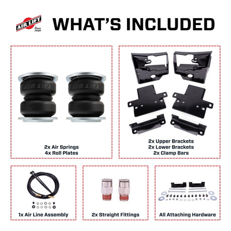 2023-2026 Sequoia 4WD LoadLifter 5000 Air Spring Kit - View 2 | Dirty Garage