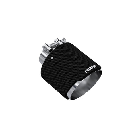 Universal Carbon Fiber Tip 2.5" ID 5 OD 6.5 Length Angle Cut Dual Wall | Dirty Garage
