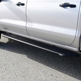 2019-2026 GM 1500/HD Crew Cab Outlaw Series Black Nerf Step Bars - View 4 | Dirty Garage