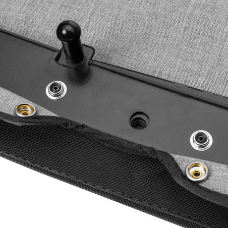 Rugged Ridge 18-22 Jeep Wrangler JL Unlimited (4-Door) Voyager Savannah Brief Top - Black - View 3 | Dirty Garage