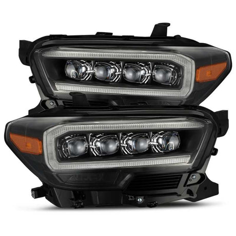 2016-2023 Tacoma Nova-Series LED Projector Headlights Plank Style Black Activation Light - View 2 | Dirty Garage