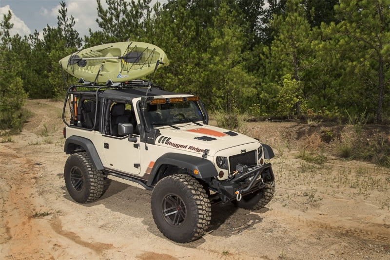 Rugged Ridge 07-18 Jeep Wrangler 3.6L/3.8L XHD Snorkel Kit - View 4 | Dirty Garage