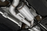 2022 Volkswagen Golf R MK8 3" Cat Back Quad Rear Carbon Fiber Tips Valve Delete Exhaust - View 4 | Dirty Garage