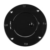 Rugged Ridge 97-06 Jeep Wrangler TJ Black Locking Gas Cap Door - View 2 | Dirty Garage