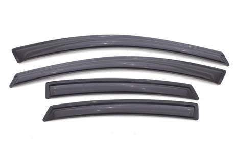 2013-2016 Dart Ventvisor Outside Mount Window Deflectors 4-Piece Smoke | Dirty Garage