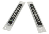 Universal Black/Silver EcoBoost Emblem 3-1/2in x 9/16in - Set of 2 - View 5 | Dirty Garage
