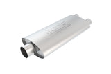 Borla Pro-XS 3in, 2-1/2in, 19in x 9-1/2in x 4in Oval Cen/Dual Turbo XL Muffler - View 3 | Dirty Garage
