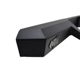 2001-2019 GM 1500/HD Crew Cab HDX Black Drop Nerf Step Bars - View 3 | Dirty Garage