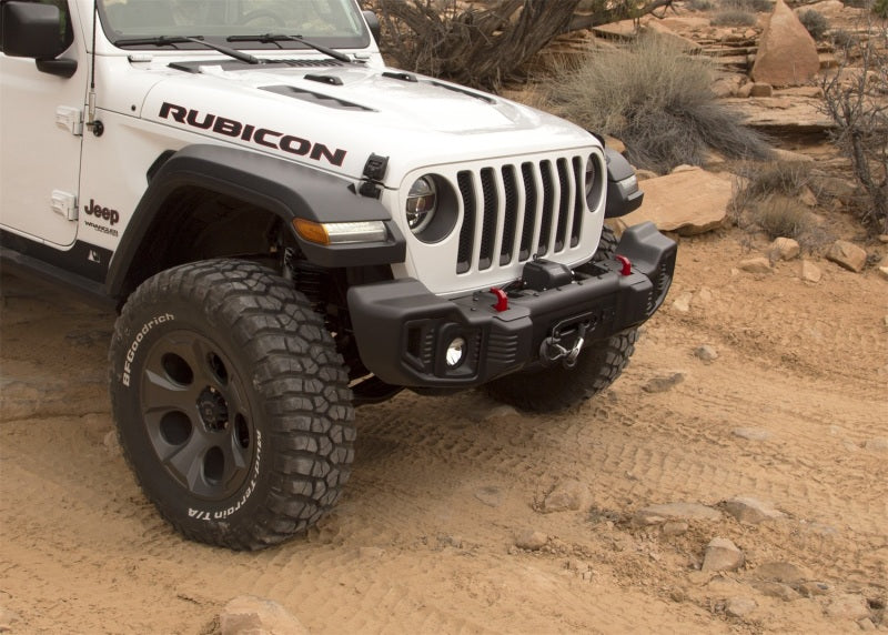 Rugged Ridge Winch Mount Plate 2018-20 Jeep JL/JT - View 3 | Dirty Garage