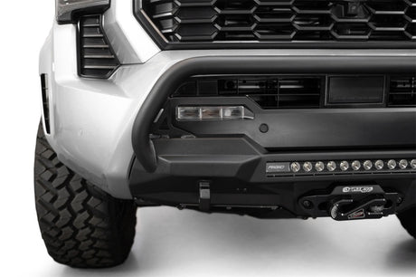 2024-2025 Tacoma Stealth Center Mount Winch Front Bumper with Top Hoop - View 5 | Dirty Garage