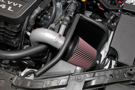 Universal 69 Series Typhoon Performance 13 Chrysler/Dodge 200/Avenger 2.4L Silver Cold Air Intake Kit - View 4 | Dirty Garage
