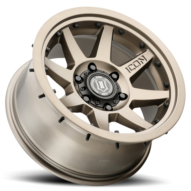 Universal Rebound Pro 17x8.5 Bronze Wheel 6x5.5 0mm Offset 4.75" BS 106.1mm Bore - View 8 | Dirty Garage
