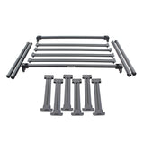 Go Rhino 19-21 Jeep Gladiator XRS Overland Xtreme Rack - Box 1 (Req. gor5950000T-02) | Dirty Garage