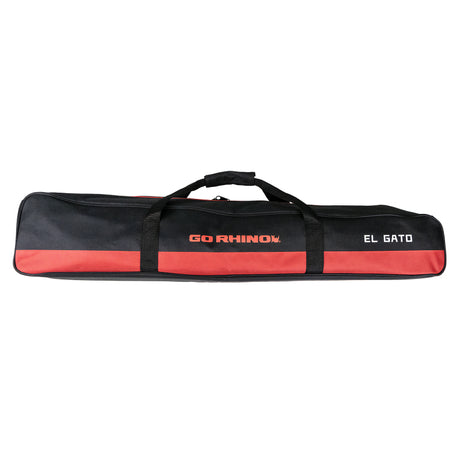 Go Rhino XVenture Gear El Gato EG1 Hydraulic Jack Bag - Black/Red Nylon - View 2 | Dirty Garage