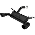 2018-2026 Wrangler 3.6L Dual Black Tip Axle Back Exhaust | Dirty Garage