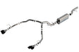 Borla 21-22 Chevrolet Tahoe 6.2L V8 2/4WD 4DR T-304 SS Touring Cat-Back Exhaust w/ Black Chrome Tips | Dirty Garage