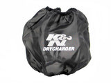 Universal Drycharger Air Filter Wrap Black Custom - View 2 | Dirty Garage