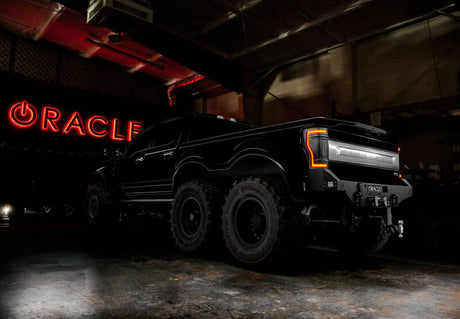 Oracle Lighting 17-22 Ford F-250/350 (Black Series) Flush Mount LED Tail Lights - View 7 | Dirty Garage