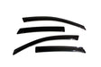 2008-2011 Focus Ventvisor Outside Mount Window Deflectors Smoke 4-Piece | Dirty Garage