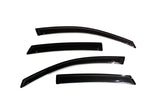 2008-2011 Focus Ventvisor Outside Mount Window Deflectors Smoke 4-Piece | Dirty Garage