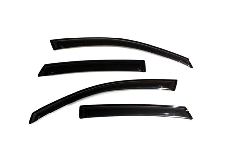 2008-2011 Focus Ventvisor Outside Mount Window Deflectors Smoke 4-Piece | Dirty Garage