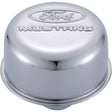 Universal Chrome Breather Cap w/Mustang Logo | Dirty Garage