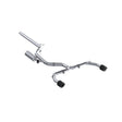 2022 Golf GTI MK8 3" Cat Back Exhaust 2.5" Dual Split Rear Carbon Fiber Tips | Dirty Garage