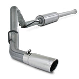 2011-2013 GM 1500 6.2L 3.5" Cat Back Single Side Exhaust - View 3 | Dirty Garage