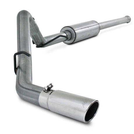 2011-2013 GM 1500 6.2L 3.5" Cat Back Single Side Exhaust - View 3 | Dirty Garage