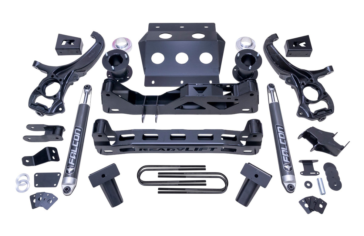 2025-2026 GM 1500 Trail Boss / AT4 4" Big Lift Kit w/ Falcon 2.1 Shocks | Dirty Garage