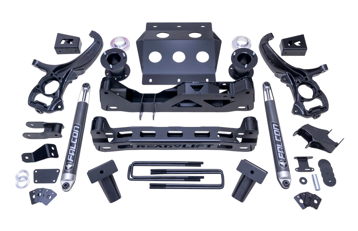 2019-2024 GM 1500 Trail Boss / AT4 4" Big Lift Kit w/ Falcon 2.1 Shocks | Dirty Garage