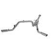 2005-2013 Tacoma 4.0L EC CC Dual Split Side T409 Cat Back Exhaust | Dirty Garage
