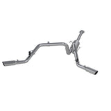 2005-2013 Tacoma 4.0L EC CC Dual Split Side T409 Cat Back Exhaust | Dirty Garage