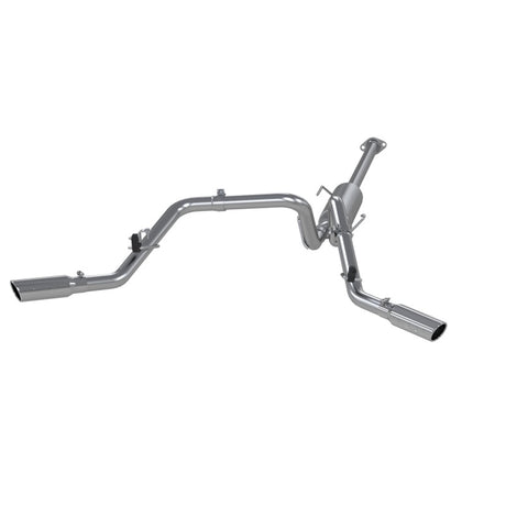 2005-2013 Tacoma 4.0L EC CC Dual Split Side T409 Cat Back Exhaust | Dirty Garage