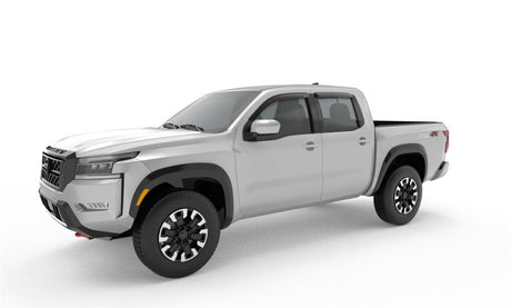 2022 Frontier Crew Cab Ventvisor Window Deflectors Smoke 4-Piece - View 3 | Dirty Garage