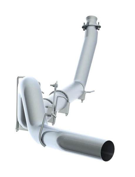 2000-2024 Ram HD 5" Turbo Back Single Side Exit AL - View 2 | Dirty Garage
