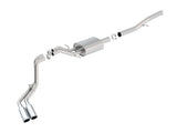 Borla 14 Silv/Sierra 1500 EC Std/CC Short 143.5in WB S-Type Dual Rolled Side Exit Cat-Back Exhaust - View 6 | Dirty Garage