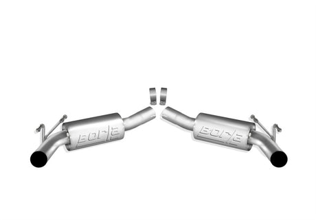 Borla 10-11 Chevy Camaro SS Coupe/Convertible 6.2L 8cyl SS S-Type Exhaust (REAR SECTION ONLY) - View 4 | Dirty Garage