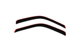 1999-2016 Superduty Standard Cab Ventvisor In-Channel Window Deflectors Smoke - View 2 | Dirty Garage