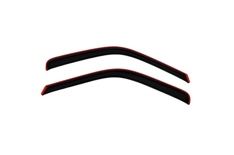 1999-2016 Superduty Standard Cab Ventvisor In-Channel Window Deflectors Smoke - View 2 | Dirty Garage