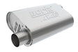 Borla CrateMuffler SBC Hot 350/383 3inch Offset/Offset 14in x 4.35in x 9in Oval Muffler | Dirty Garage