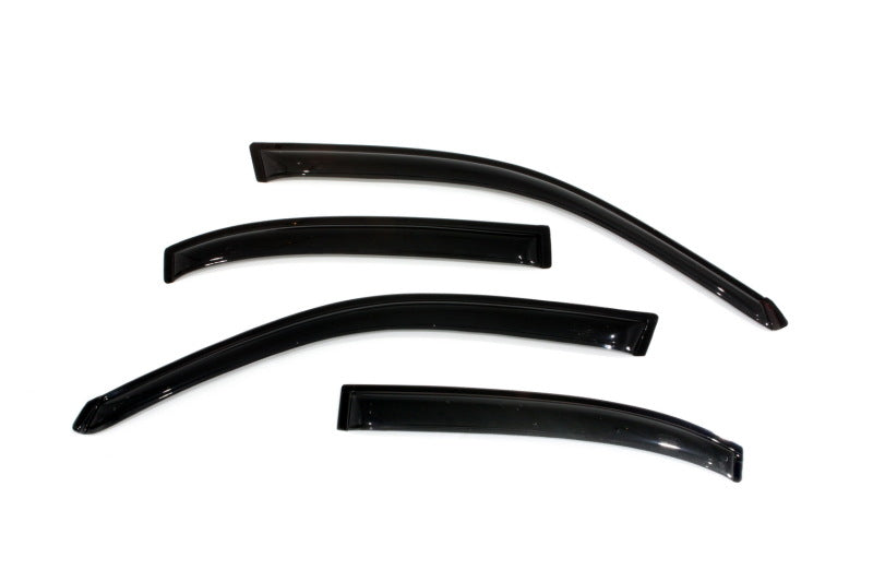 2001-2005 Civic Ventvisor Outside Mount Window Deflectors Smoke 4-Piece - View 4 | Dirty Garage