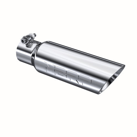 Universal 3" OD Dual Wall Angled 2" Inlet 12" Length Tip | Dirty Garage
