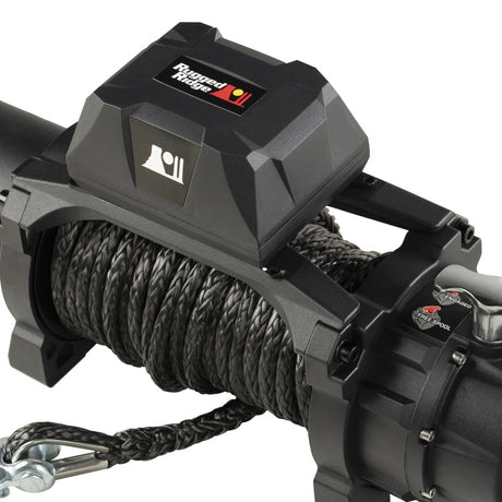 Rugged Ridge Trekker S10 Winch 10000lb Rope Wireless - View 4 | Dirty Garage