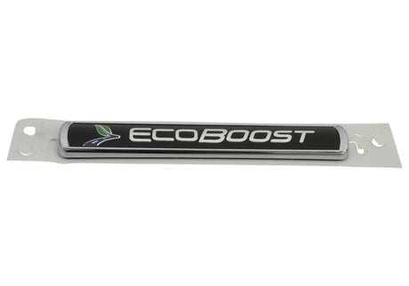 Universal Black/Silver EcoBoost Emblem 3-1/2in x 9/16in - Set of 2 - View 6 | Dirty Garage